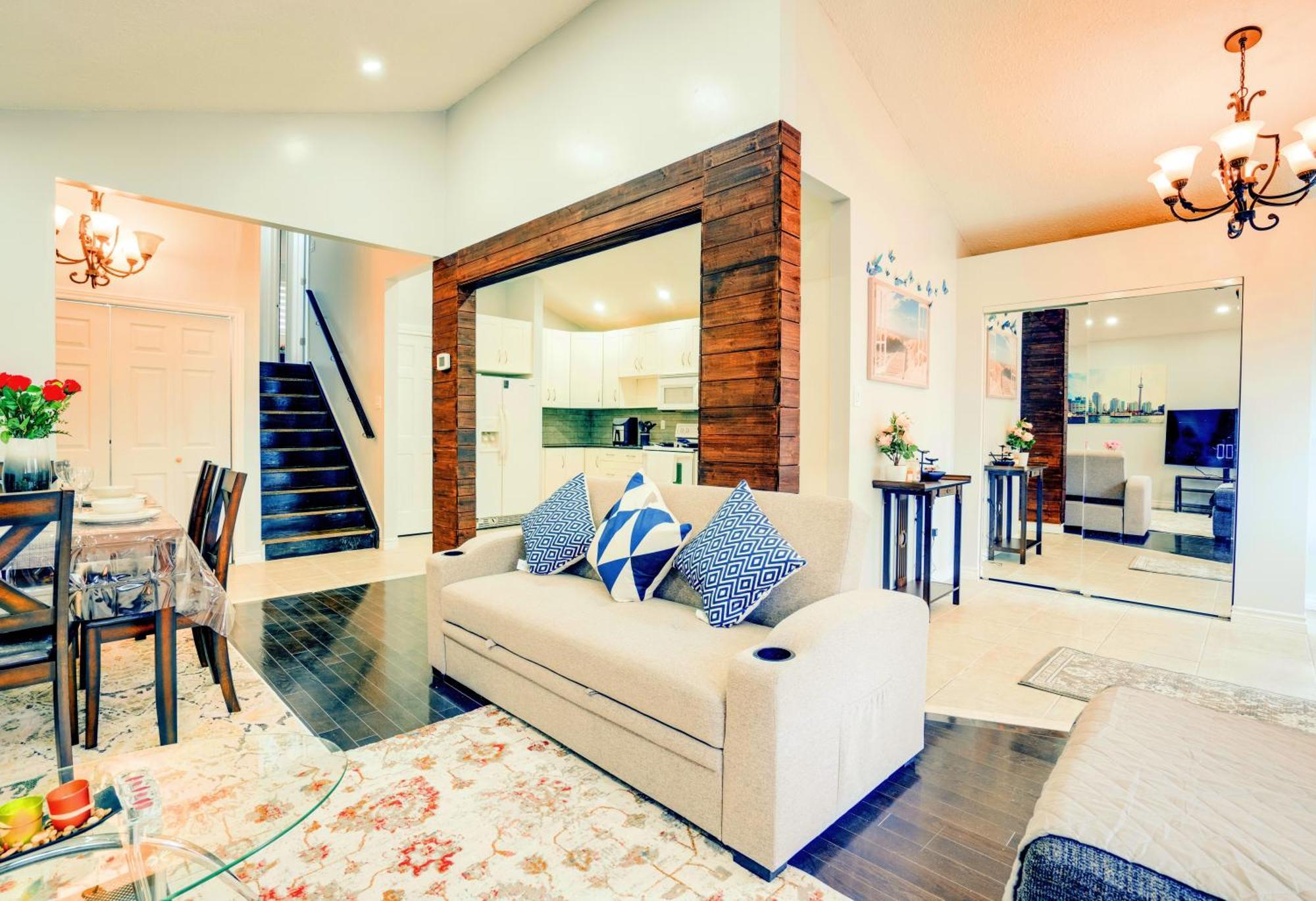 Furnished Family Home Near Toronto - Great Location Game Room - Backyard - Parking & Self Checkin Pickering Exterior photo